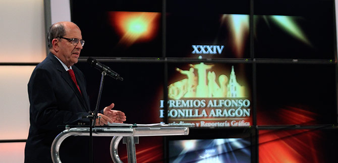 Nominados al Premio de Periodismo y Reportera Grfica Alfonso Bonilla Aragn