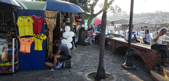 Declarado el parque Loma de la Cruz como Territorio de Paz