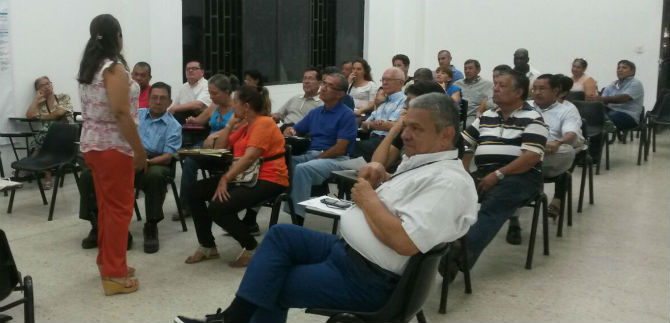 Llevan capacitaci�n en conciliaci�n a las Juntas de Acci�n Comunal