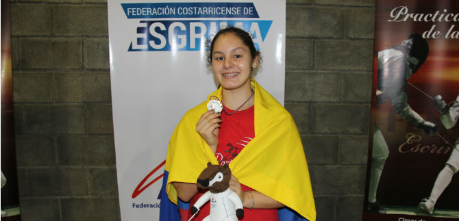 Esgrimistas regresan de Panamericano de Costa Rica con 6 medallas para Colombia