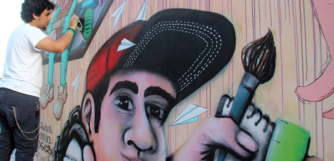 Museo de Muralismo muestra 280 obras en la comuna 20, este martes