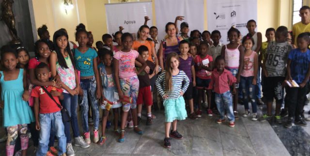 Nios de Llano Verde tuvieron su regalo de Navidad