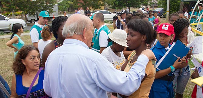 Gobierno acompa toma social en Potrero Grande
