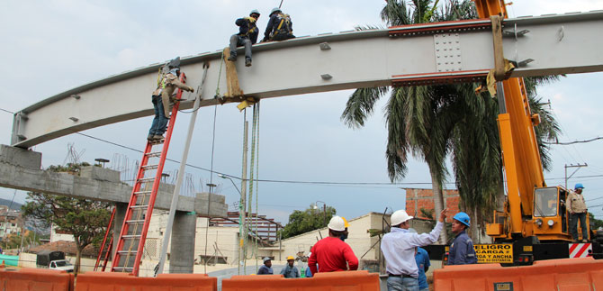 Construcciones viales del sur muestran un avance en obra de ms del 85%