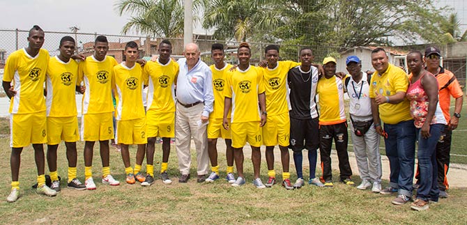 Secretar�a de Deportes, presente en la comuna 14