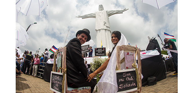 Cali progresa contigo, un matrimonio por todo lo alto