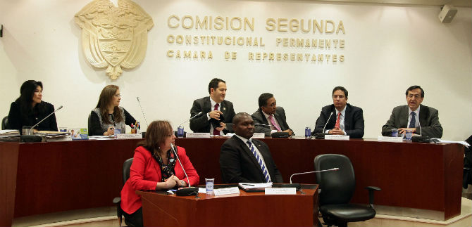 Secretaria de Gobierno estar� en la Comisi�n Segunda de la C�mara de Representantes