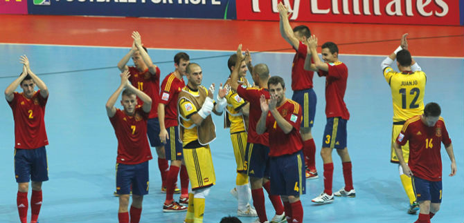 Listas las selecciones europeas para el Mundial Futsal