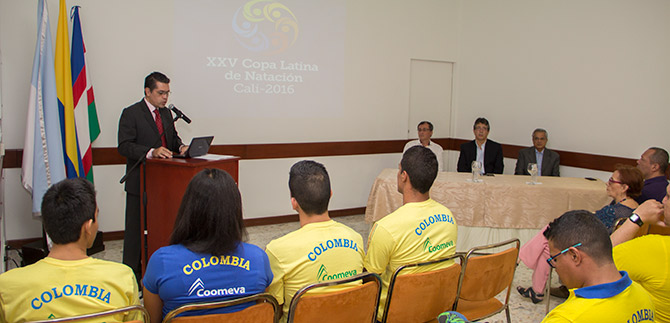Cali, sede del relanzamiento de la copa latina de nataci�n
