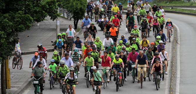 #CaliProgresaEnBici fue tendencia tres das