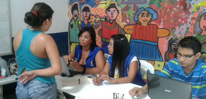 Comuna 20 expres, con arte, la Cultura de Paz y conoci oferta de servicios de la Asesora