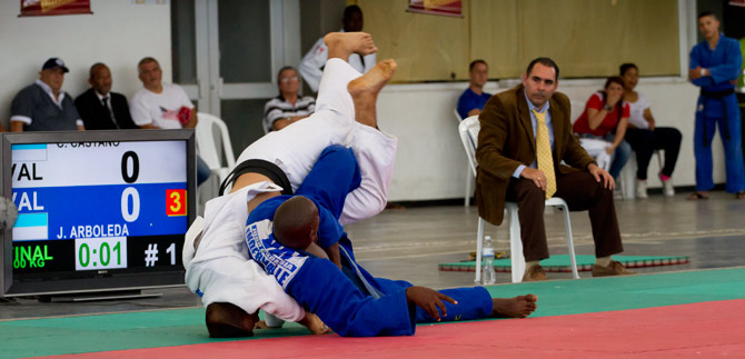 C�lida inauguraci�n del Campeonato Nacional de Judo en Cali
