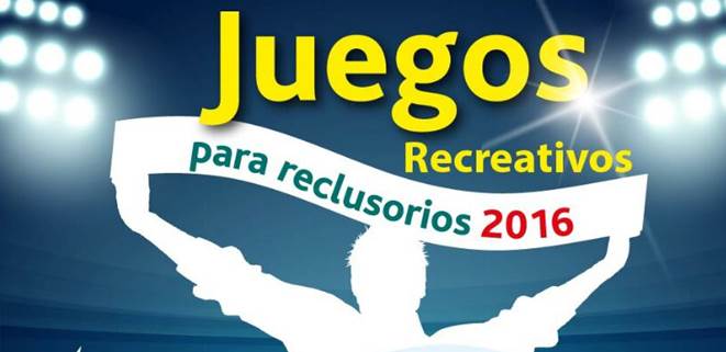 Inician los XII juegos recreativos para reclusorios 2016