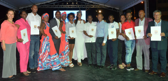 Los protagonistas del progreso de la poblaci�n afro fueron reconocidos en  el concierto Cali Afro 2016