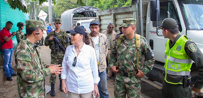 Gobierno lidera acciones por recuperaci�n ambiental y de seguridad del r�o Ca�averalejo