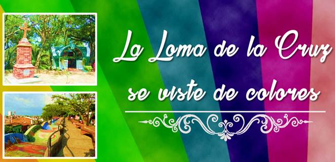 La Loma de la Cruz se viste de colores