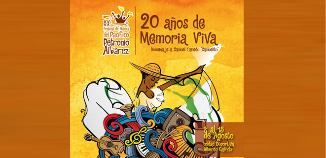 Memoria Viva, escogido como Afiche oficial del Petronio 2016