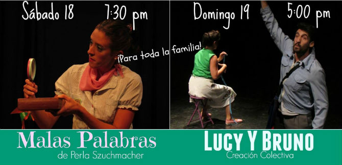 Teatro argentino este fin de semana en La Concha
