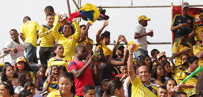 Disfrutemos civilizadamente el partido de la Seleccin Colombia: Armitage