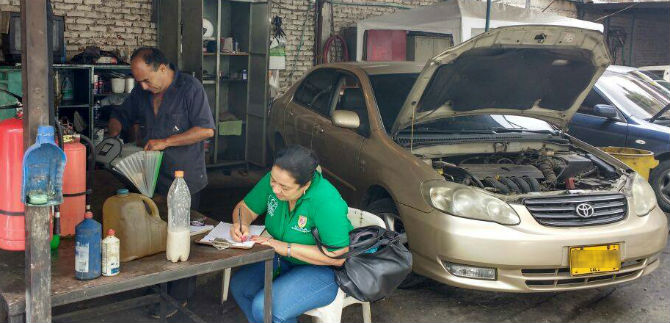 Operativos de control a industrias y empresas de la Comuna 9
