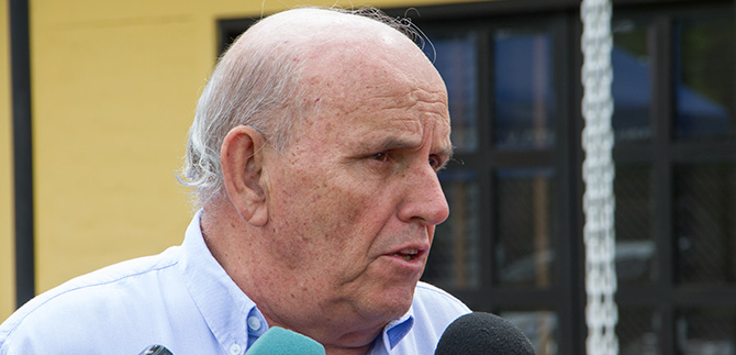 Presidente de Amunafro ofrece su apoyo para contribuir a proyectos en el post conflicto