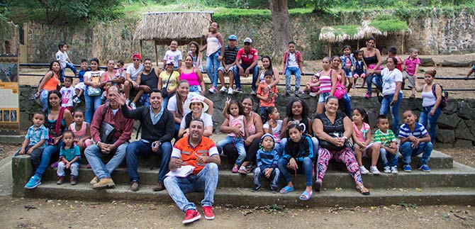 Poblaci�n carretillera, de paseo en el Zool�gico