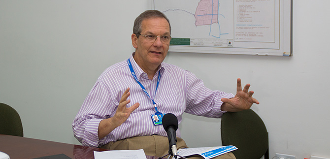 Rueda de prensa con Metrocali