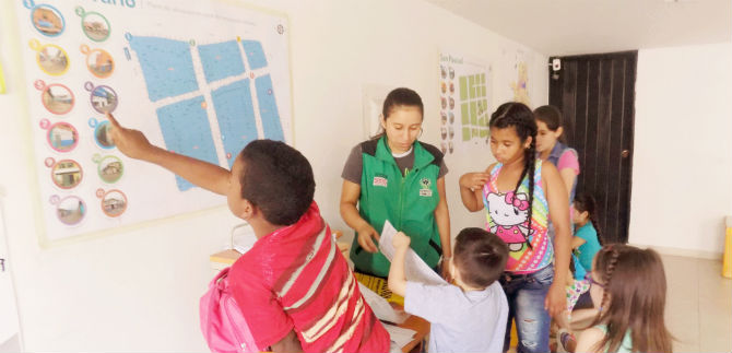 Consolidacin de entornos protectores para nios y jvenes del rea de renovacin urbana