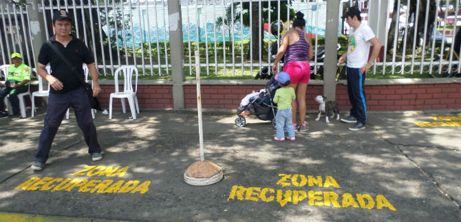 Gobierno ha recuperado 4.000 metros de espacio pblico