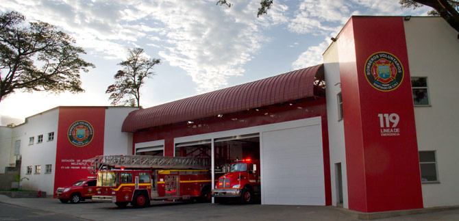 El sur ya cuenta con una estacin de bomberos para atencin de emergencias
