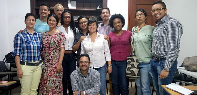 Primera Junta Directiva de la comunidad Lgtbi de Cali