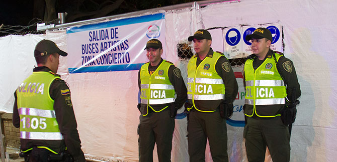 Cuatro anillos de seguridad se tendr�n en la ciudadela Petronio �lvarez y sus alrededores