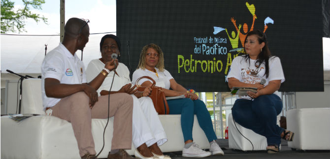 La Cultura Ciudadana en el Quilombo con la hija de Petronio lvarez