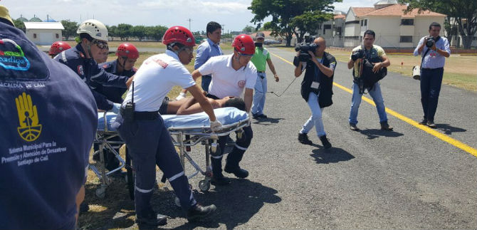 Gesti�n del Riesgo lider� rescate de caminantes en los Farallones