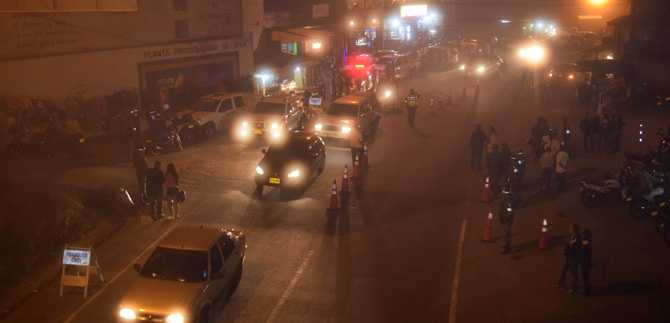 Controles mejoran movilidad y seguridad en la v�a al mar