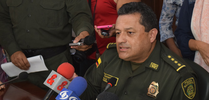 Director General de la Polica Nacional anuncia capturas en diversas operaciones