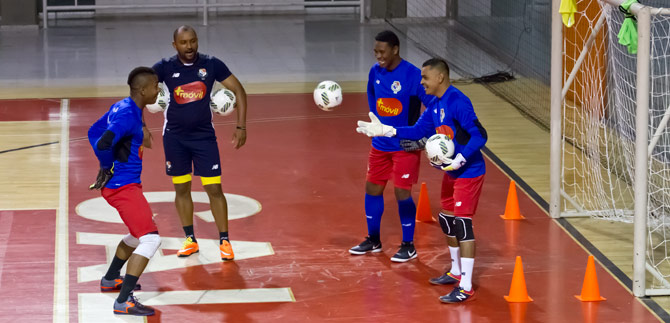 Contendores de la selecci�n Colombia en copa mundial de F�tsal