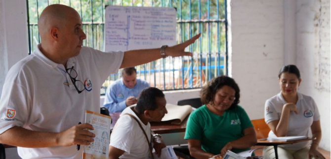 Se instal la mesa de cultura ciudadana del  corregimiento de Pance