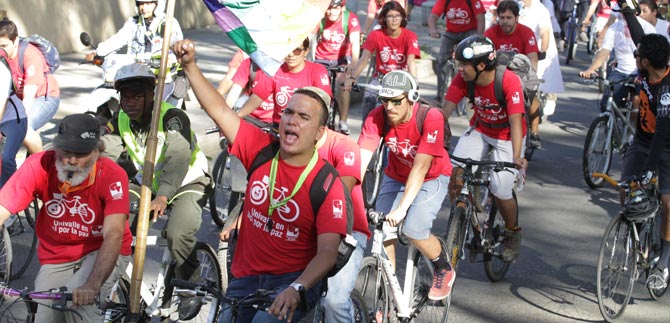 Dagma di� el balance positivo de la jornada En Bici por la Paz