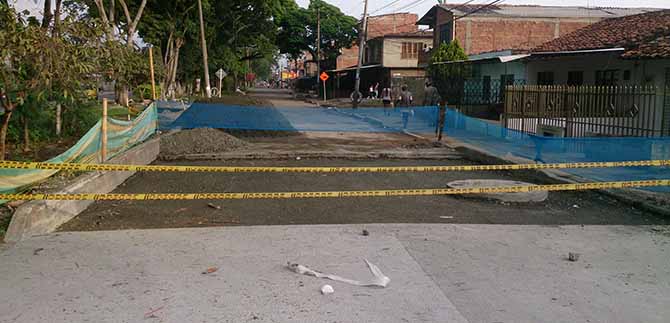 Las obras de Metro Cali en las comunas 15 y 16 avanzan en un 50%