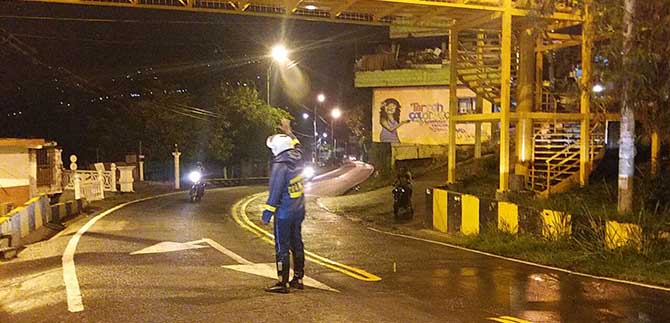 Disminuye accidentalidad en la vas en este puente festivo