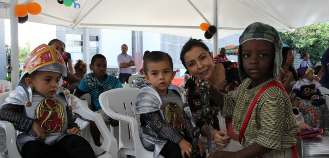 Prevenci�n al transitar durante la fiesta de los ni�os