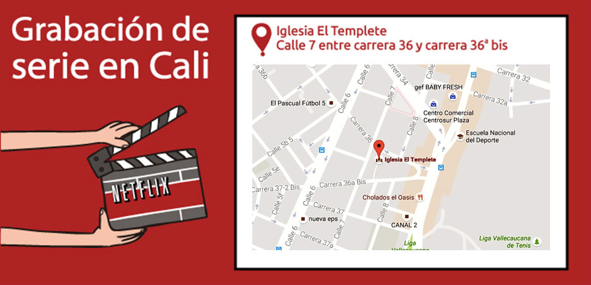 Cali acoge produccin internacional de Netflix
