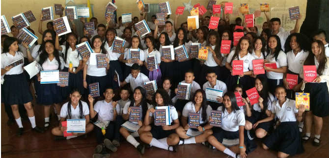 M�s de 600 estudiantes est�n siendo multiplicadores de paz y convivencia