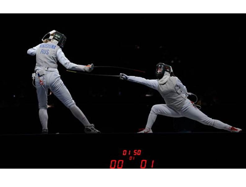 Habr exhibicin de esgrima en la Ciclovida de la novena, este domingo