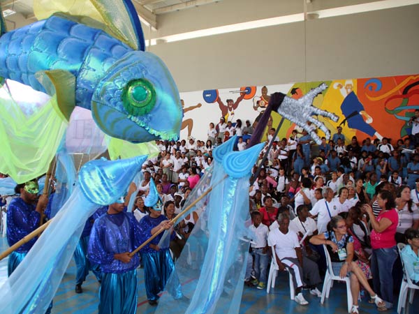 Ciudadela Nuevo Latir ya est disfrutando el Carnaval del agua