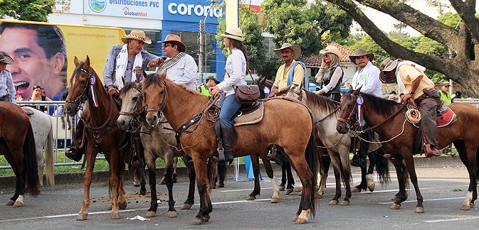 Chalanes para todos los gustos, en la cabalgata de la Feria de Cali