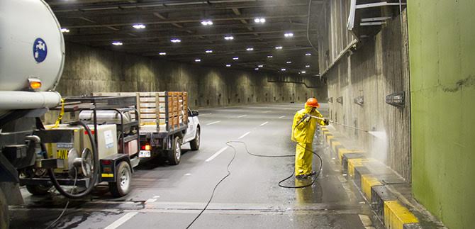 Por jornada de intervenci�n se definen nuevos cierres del t�nel mundialista