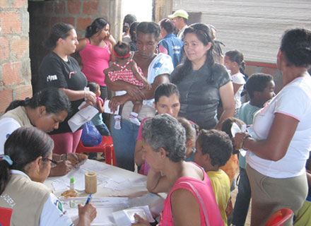 La Choclona recibi� jornada de salud