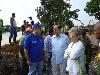 El Alcalde visit� el jarill�n de r�o Cau